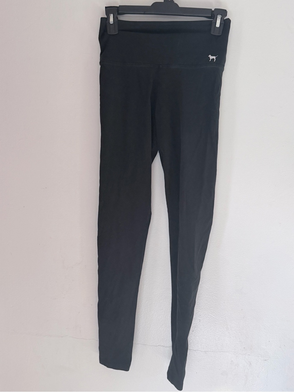 PINK Victoria's Secret Black High-Waist Leggings